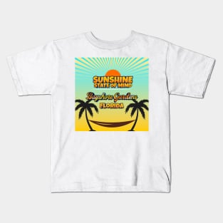 Bayshore Gardens Florida - Sunshine State of Mind Kids T-Shirt